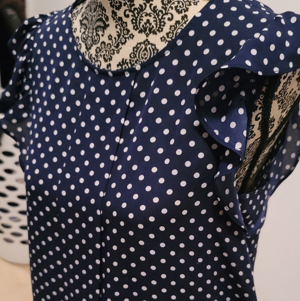 Forever 21 Medium Polkadot blouse